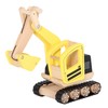 Bartl 112363 Pintoy Excavator Made of Solid Wood, Quality Toy