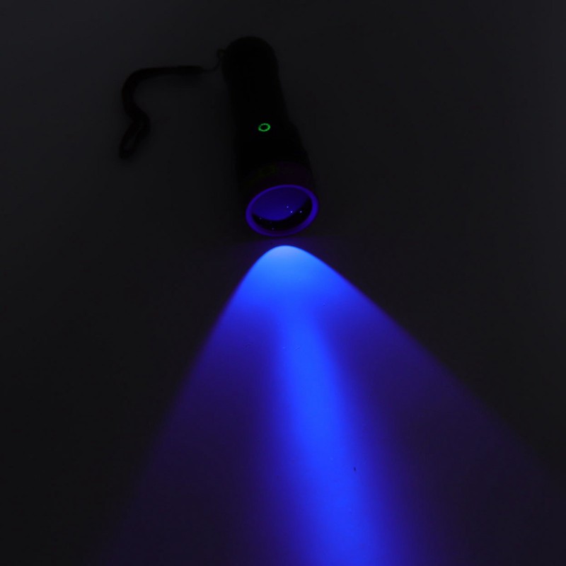 Y40 Purple Light Flashlight High Power LED 365NM UV Torch
