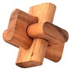 Sailor Knot CCO Puzzle 2, Wooden Knot, Knob Puzzle, Carpenter's