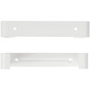 Vent Systems 2 Pack 110 x 55mm Plastic Wall Mount