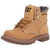 CAT Men's Second Shift Soft Toe Work Boot, Honey, 6