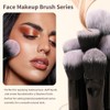 MAANGE 18Pcs Brochas de Maquillaje con Estuche Kit Alta Calidad