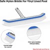 Nicecho 72" long pole Swimming Pool cleaning Brush + 18"
