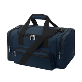 ZZY Small Sports Bag, 25L Gym Bag, Fitness Bag, Training Bag for Weekender Travel Bag (Navy Blue)