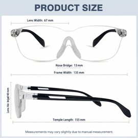 180% Magnifying Glass for Close Work,1 Pack