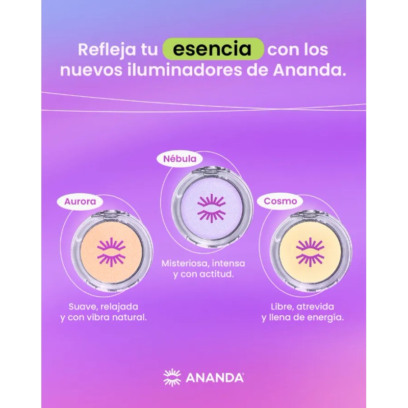Iluminador En Polvo Space Dust Ananda Cosmo 03