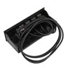 USB Front Panel Hub 5.25in 4 Ports High Speed Stable