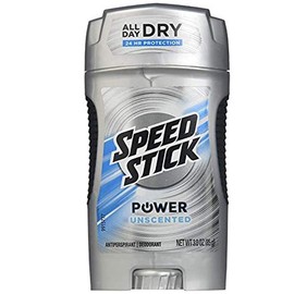 Speed Stick Antiperspirant & Deodorant Solid, Unscented, 3 oz
