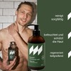 Monolit Duschgel für Männer mit Aloe- und Sandelholzduft – Reinigend,