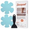 Secopad Bathtub Stickers Non-Slip, 24PCS Safety Shower Treads Adhesive Appliques