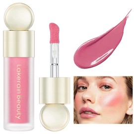 Liquid Blush - Soft Cream Liquid Blush Makeup/Lip and Cheek Blush Tint/Skin Tint Blush/Dewy Face Blush for Cheeks (#02)