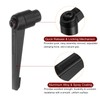 sourcing map 6pcs Adjustable Clamping Lever Handles M10 Female Thread