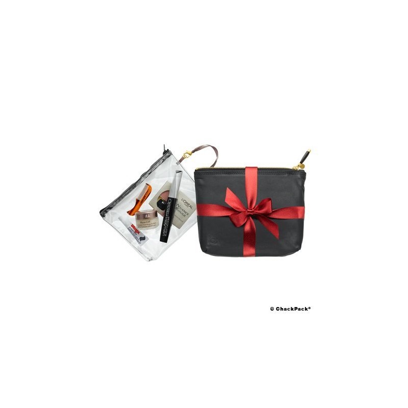 En cabine leather black by Quelques jours de plus transparent