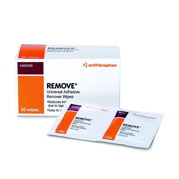 Remove Adhesive Remover, Wipes - Case of 1000