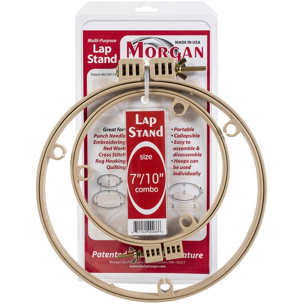Morgan Lap Stand Combo 7" & 10" Hoops-