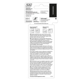 TePe Angle Interdental Brushes Mixed Pack / Samples of Every Size / Easy and simple interspace cleaning with long handle and angled neck / 2 x 6 brushes