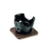 Pearl Metal Wagokoro Kaiseki HB-5218 Ceramic Round Stove with Wooden