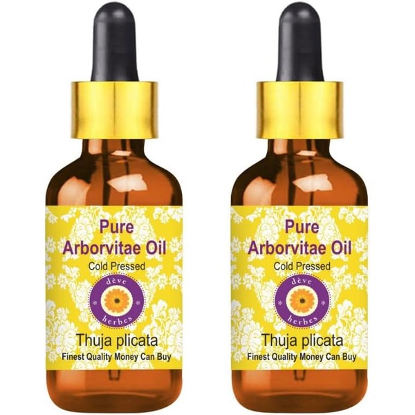Deve Herbes Arborvitae Oil (Thuja plicata) with Glass Dropper |