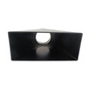 10" x 4" x 9" Deep ABS Plastic Dust Hood