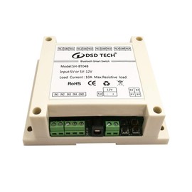 DSD TECH SH-BT04B 4 Channel Bluetooth Relay V2 Support Timer and Security Code
