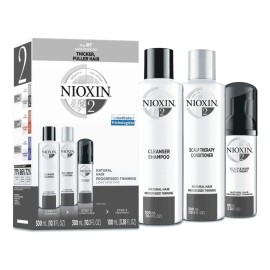Nioxin 2 Kit 300 Ml Sistema 2 Para Caida Del Cabello