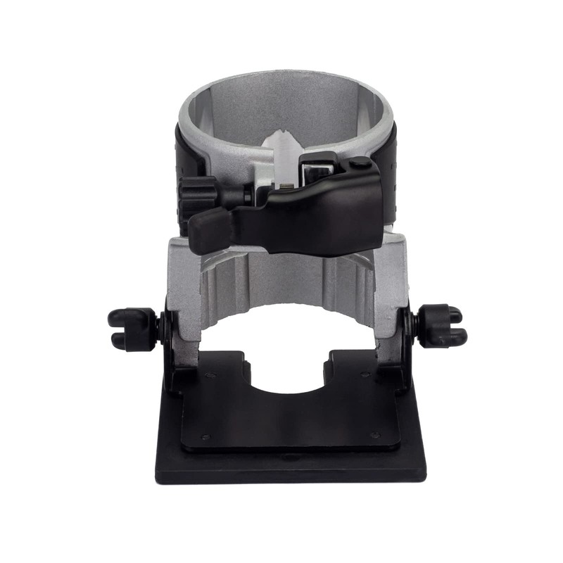 JCB Inclined Router Base for Use with 18v Router, Aluminium