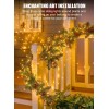 Minetom Solar String Lights for Outside, 33Ft 100 LED 1