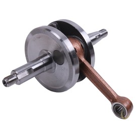 WQSING Crankshaft 3L5-11400-02-00 Compatible with Yamaha QT50 Yamahopper 1979-1987, PW50 1981-2023, 4 Zinger 60 YF60S 1986, 4 Zinger 60 YF60 1987, YT60 60 TRI ZINGER Bottom End Rod Assembly