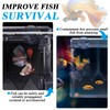 Floating Fish Breeder Box for Aquarium Divider, Transparent Fish Isolation