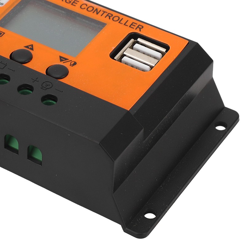Solar Charge Controller LCD Display 3 Stage Management Solar Panel