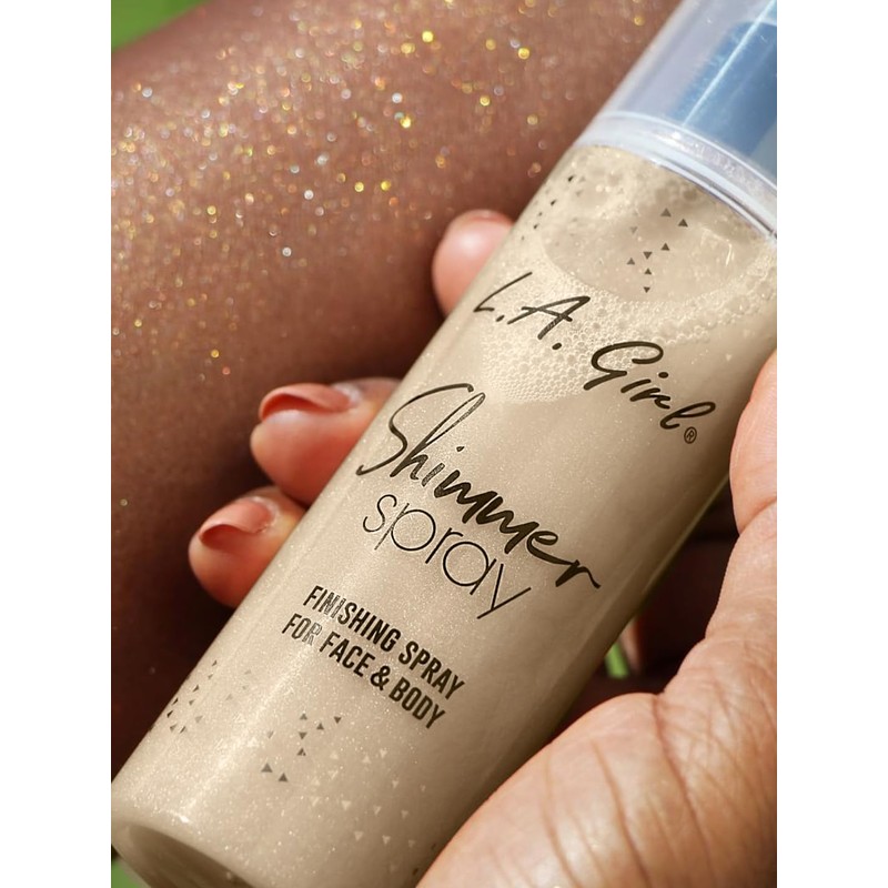 L.A. Girl Shimmer Spray, 2.7 Fl Oz, Gold