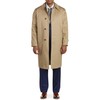 Jean-Paul Germain Big and Tall Buster Three-Season Overcoat Khaki