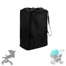 Travel Stroller Bag, Buggy Bag, Extra Large Airplane Pushchair, for Airplane Pram Cover Buggy Travel Bag, Waterproof Gate Check Bag Organizer Pushchair Cover, Storage Bag for Strollers Large Portable