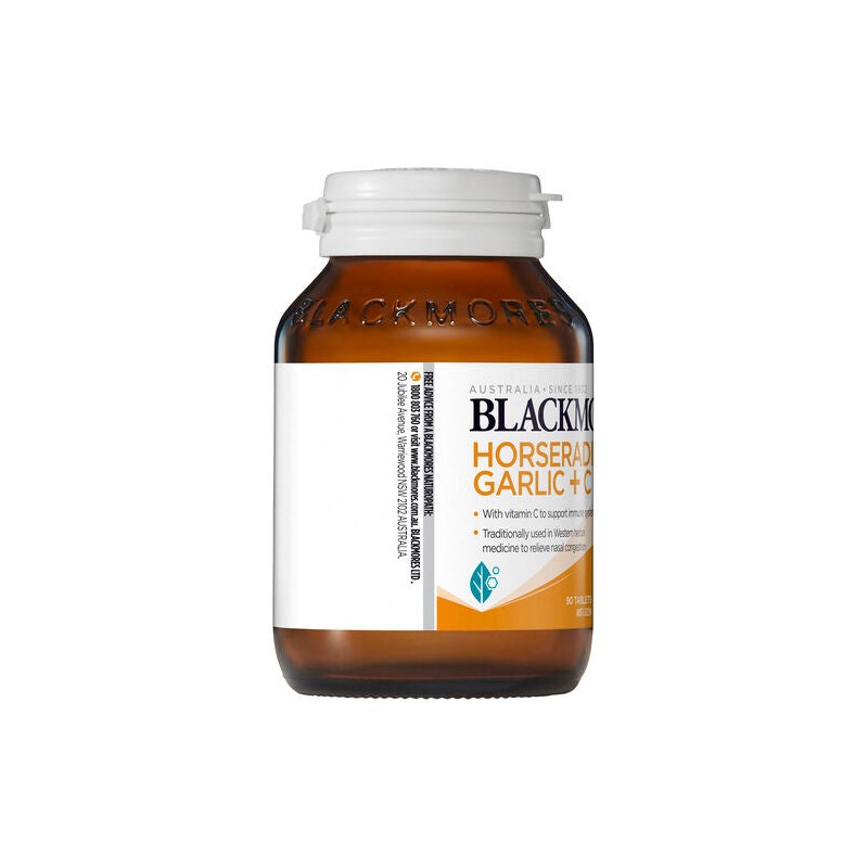 Blackmores Horseradish Garlic + C 90 Tablets