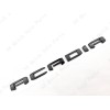 GMC 1PC Gloss Black Door Rear Tailgate Acadia Letter Emblem