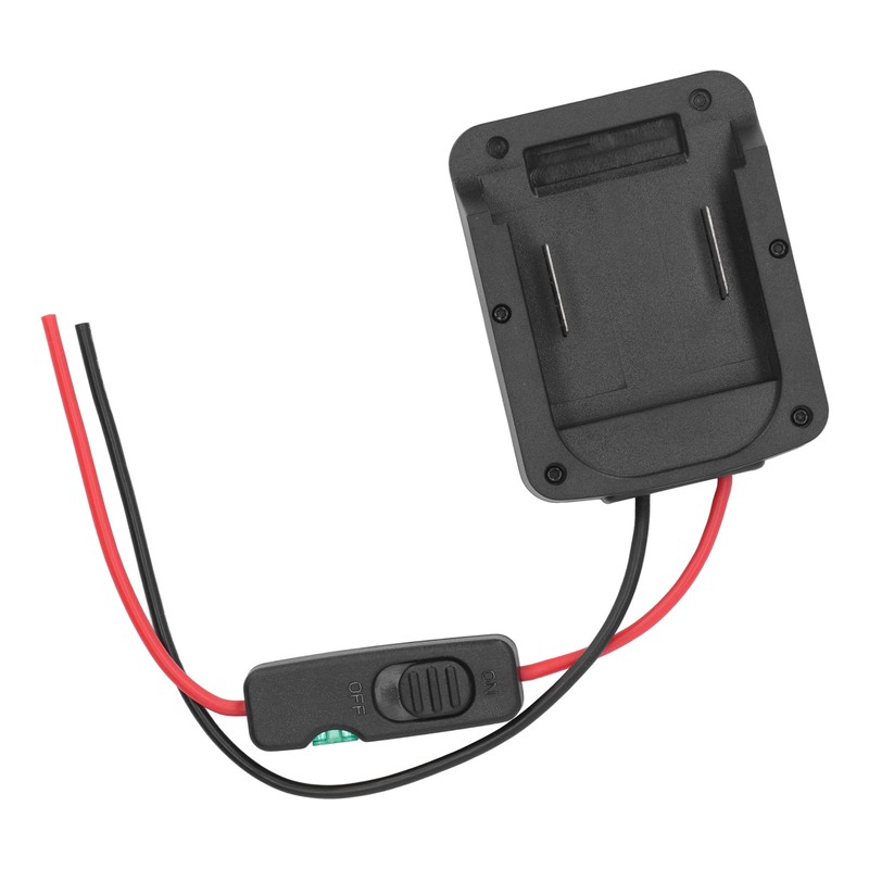 18V Battery Adapter Good Fit Lithium Battery Converter with Fuse