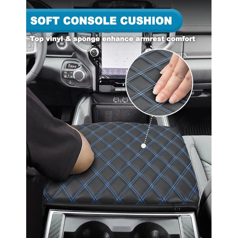 Eaglecover Center Console Cover for Dodge Ram 1500 2019-2026, Bucket