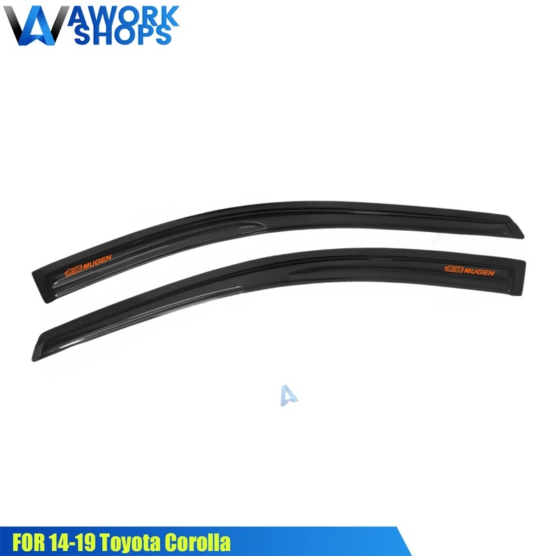 aworkshops Fits 05-10 Honda Odyssey Window Visors Shade Rain Guard