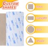Felt Furniture Pads, Non Slip Self Adhesive Cuttable Felt Tape