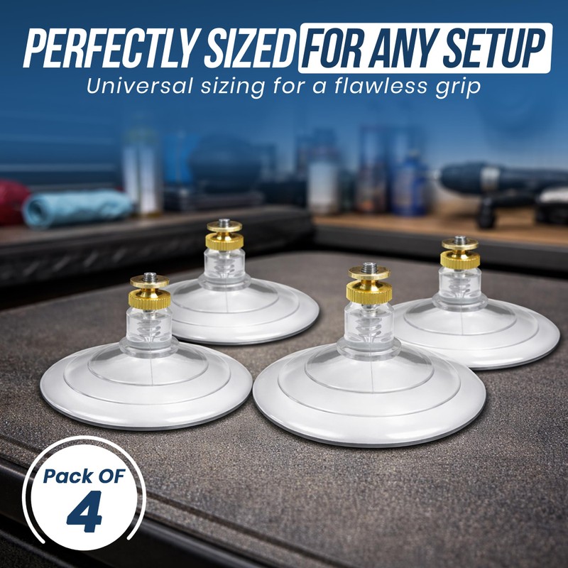 UBL Large Threaded Replacement Suction Cups - Windshield Suction Cup