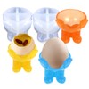 2 Pieces Egg Holder Silicone Resin Mold Egg Tray Rack