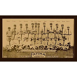 Magnet 1913 Brooklyn Dodgers Classic Baseball Team Photo Magnet Vinyl Magnetic Sheet for Lockers, Cars, Signs, Refrigerator 5"