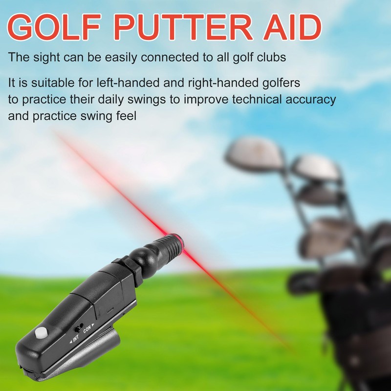 Golf Putter Laser Sight Pointer, Golf Training Aids for Putting