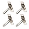 FEEIMOL Pack of 4 Invisible Shelf Brackets, Floating Shelf Brackets,