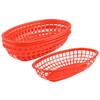 Cooking Concepts Red Deli Baskets (4 pcs- Set of 2)