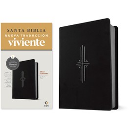 Biblia ultrafina NTV, con Filament (SentiPiel, Negro, Letra Roja) (Spanish Edition)