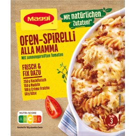 Maggi fix & frisch Pasta Oven Spirelli Alla Mamma, 43 g
