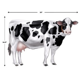 Beistle Jointed Cow