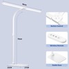 Kaulsoue Desk Lamp Architect Task Dual Head Modern Flexible Gooseneck