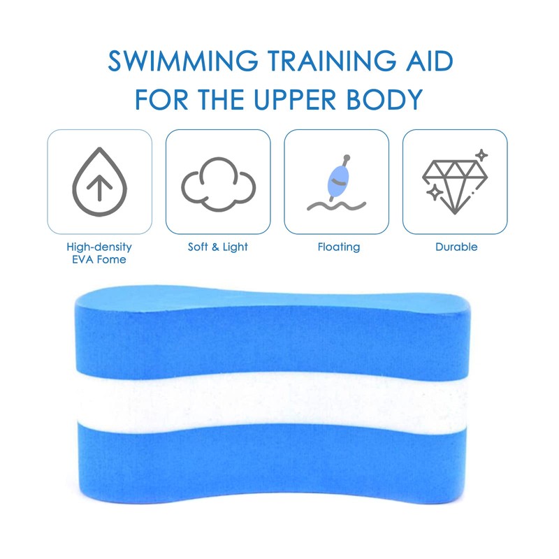 Junbyuhu Swim Training Aid Tools, Sports EVA Pull Buoy Leg